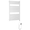 AQUALINE TONDI-E elektrické vykurovacie teleso, rovné, 600x970 mm, 400 W, biela
