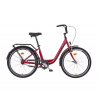 LIBERTY VIA 26 1spd tmavá červená