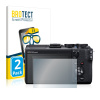 2x BROTECT Displayschutz-Folie pro Canon EOS M6 Mark II (2x čirá ochranná fólie BROTECT pro Canon EOS M6 Mark II)