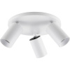 Deko Light 348255 Can Tilt rund, 3x 7,5 W GU10, Weiß Stropné svítidlo GU10 7.5 W biela; 348255