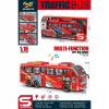 Alltoys Autobus červený 1:16