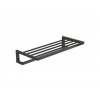 Roca Tempo - Polička na uteráky, dĺžka 60 cm, čierna A817032CN0