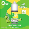 OREE Salt - Lemon & Lime (Citron, limetka) 10ml Obsah nikotinu: 10 mg