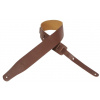 Levys M26 Leather Guitar Strap, Brown