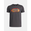 Boys' T-shirt Under Armour UA Flame WM SS-GRY - Boys šedá M Under Armour 198633010494