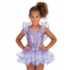 Dievčenské šaty - Šaty s mini poptate veľkosti 140 (Tance Balet Balet Dance Tutu SK734 Purple 140 cm)