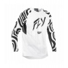 Dres EVOLUTION, FLY RACING - USA 2025 (biela/čierna) 2XL