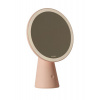 Philips 8719514420458 LED stolné dotykové kozmetické svietidlo so zrkadlom Mirror 1x4,5W | 60lm | 3000-5000K - USB, stmievateľné, ružová