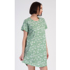 Vienetta Dámska nočná košeľa s krátkym rukávom Hawaii Farba: Zelená, Veľkosť: XL