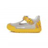Chlapčenské kožené poltopánky D.D.step H066-370A Grey 20-25