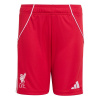 adidas Liverpool Home Shorts 2025 2026 Juniors Red 9-10 Years