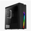 Eurocase AEROCOOL skříň Bolt, Mid tower, 1x USB 3.0, 2x USB 2.0, 2x audio, bez zdroje
