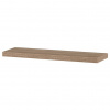 Autronic Polička nástenná 80 cm, MDF, 3D dekor dub sonoma, baleno v ochranej fólii P-005 SON1