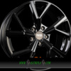 PLATIN P 115 7,5x18 5x108 ET49.00 black shiny