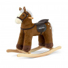 Hojdací koník s melódiou PePe hnedý