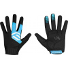 rukavice FORCE MTB POWER, černo-modré Velikost: XS