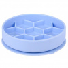 Zolux Miska Slow Feeder SILICONE modrá M
