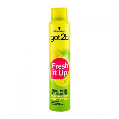 Schwarzkopf Got2b Fresh It Up Extra Fresh osvěžující suchý šampon s citrusovou vůní 200 ml pro ženy