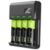 Súprava - Nabíjačka GC VitalCharger + 4 ks Nabíjateľné batérie AA/R6 2600mAh 1,2V