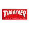 samolepka THRASHER SKATE MAG STICKER Red 15 x 6.5 cm