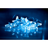 Solight 1V52-B LED vianočná reťaz, hviezdy, 1,5m, 10x LED, 2x AA, IP20, modré svetlo