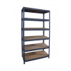 Meets-ecommerce UG Kovový regál profi 230x80x45, 4-7 políc Farba: Modrá, Počet polic: 6 políc