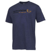 Savage Gear Tričko Signature Logo T-Shirt Modrá Melange XL