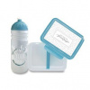 R&B box a fľaša FRESH 2v1 šedomodrá 700 ml