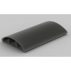 Samolepiaca podlahová oblá lišta tmavo sivá 75x20mm 2m LO 75_L2 KOPOS