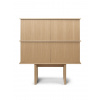Ferm Living Komoda Stilt Double – prírodná/dub