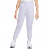Dievčenské nohavice Nike Sportswear Club French Terry High Waist Pant - Fialový (M)