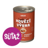 LOUIE konzerva pre psov - hovädzí vývar 400 g