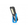 Aku pracovné svietidlo 3+3W LED COB 1200 mAh s úchytom a magnetom GEKO