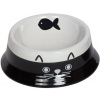 Nobby keramická miska pre mačky černobiela 14cm