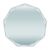 Zrkadlo - Round Mirror Nine -Siegone 67x 66 cm (Zrkadlo - Round Mirror Nine -Siegone 67x 66 cm)