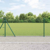 zahrada-XL Plot s stĺpmi Zelená 0.8 x 10 m Ocel potiahnutá PVC 3353476