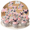 TOPPERY TOPPER NA TORT BÁBOVKY Minnie Mouse Figúrky 11 ks Ozdoby na tortu