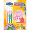 Omalovánky s foukacími fixy Prasátko Peppa