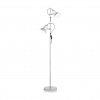 Stojanové svietidlo Ideal lux 061115 POLLY PT2 ARGENTO 2xE27 60W