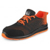 Obuv polobotka CXS TEXLINE CRES S1, s ocel.šp., černo-oranžová, vel. 37 b1/10 - CN-2125-076-803-37