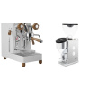 Lelit MaraX3 PL62X3, white + Rocket Espresso FAUSTINO 3.1, white