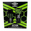 Umbro Action Kosmetická sada pro muže Deodorant sprchový gel