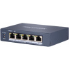 Hikvision DS-3E0505HP-E 4-portový gigabitový nezávislý POE prepínač (DS-3E0505HP-E)