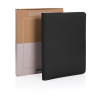 Portfólio na zips z 300D RPET , Black Farba: Black