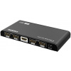 PremiumCord HDMI 2.0 splitter 1-4 porty, 4K x 2K/60Hz, FULL HD, 3D, čierny