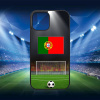 Futbal EB - Držím palce, Portugalsko- iPhone obal