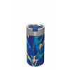 Quokka Boost Nerezový termohrnček so sitkom Blue Jungle 400 ml
