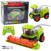 LEAN TOYS Poľnohospodársky kombajn s adaptérom na obilie, diaľkovo ovládaný RC 2.4G