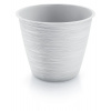 kvetináč 14,5cm FURU DFO150-S449 biely plastový PROSPERPLAST