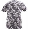 Cerva CRAMBE Maskáčové tričko XS, Sivá camouflage